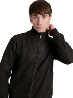 4439 - Sweater Frisado Importado de Acrílico con Cierre - comprar online