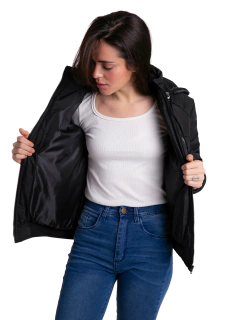 445 - Campera de Abrigo con Capucha en internet