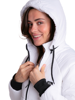 446 - Campera 3/4 de Abrigo con Capucha - wintertex