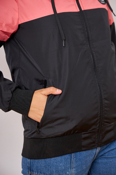 448 - Campera Liviana con Tejido - wintertex