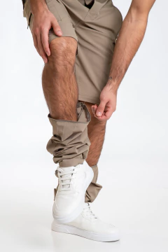 4769 - Pantalón Cargo Desmontable Nylon Recto Importado - comprar online