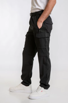 4769 - Pantalón Cargo Desmontable Nylon Recto Importado - tienda online
