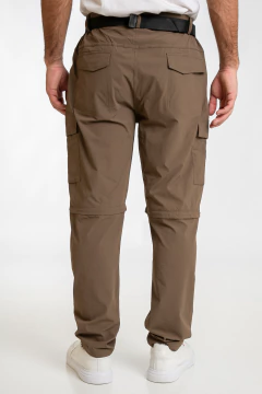 4769 - Pantalón Cargo Desmontable Nylon Recto Importado - tienda online