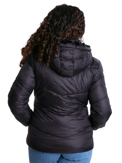 4915 - Campera Puffer de Abrigo Importada Forrada con Piel.