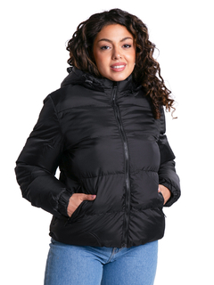 4922 - Campera Puffer de Abrigo Importada Forrada con Piel. - comprar online