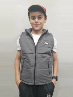 497N - Chaleco de Niños y Teens Adolescentes con abrigo - tienda online