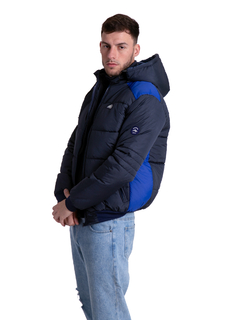 613 - Campera de Abrigo con Capucha desmontable, combinada en internet