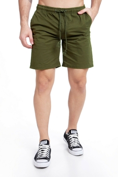 6501 - Bermuda Jogguer Gabardina Importada - tienda online