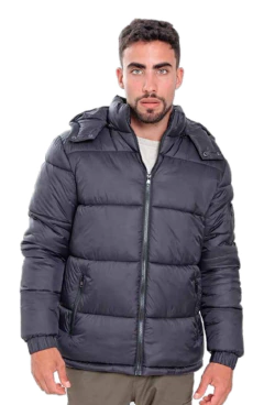 6515 - Campera Puffer de Hombre Importada en internet