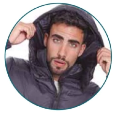 6515 - Campera Puffer de Hombre Importada - wintertex