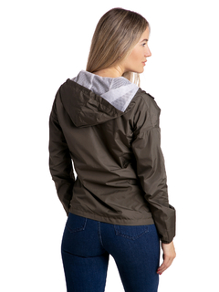 704E - Campera Running Talle especial de Dama, con Capucha - wintertex