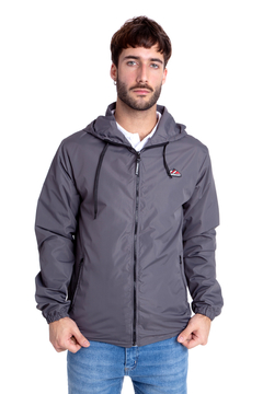 726E - Campera Rompeviento Talle Especial con capucha - comprar online