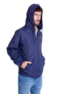 726E - Campera Rompeviento Talle Especial con capucha - tienda online