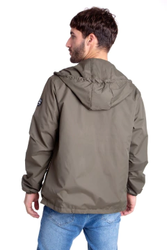 726E - Campera Rompeviento Talle Especial con capucha - wintertex