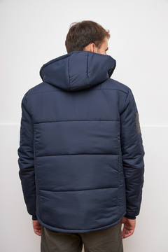 755 - Chaqueta de Abrigo, con cuerina