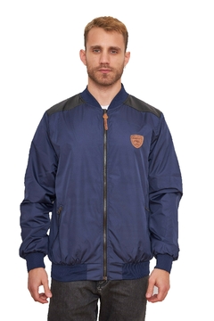 771 - Campera Liviana con detalles de cuerina - tienda online
