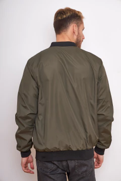 771SE - Campera Super Especial Liviana Bomber con cuerina - tienda online