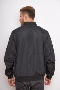 771 - Campera Liviana con detalles de cuerina - comprar online