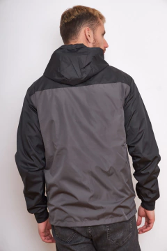 775E - Campera liviana Talle Especial combinada con capucha en internet