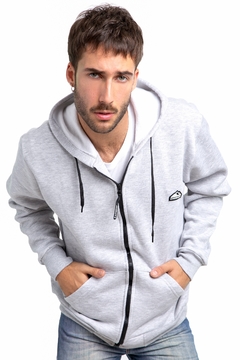 836 - Campera Frisa Con Capucha - wintertex
