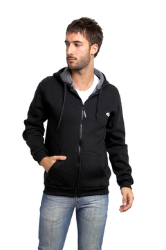836 - Campera Frisa Con Capucha