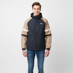 935 - Campera Running, Rompevientos combinada, manga ranglang, con capucha - comprar online