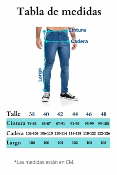Imagen de 165L - Pantalón de Jean Elastizado, Azul