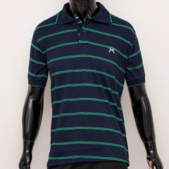 812 - Chomba Rayada Algodón Manga Corta - tienda online