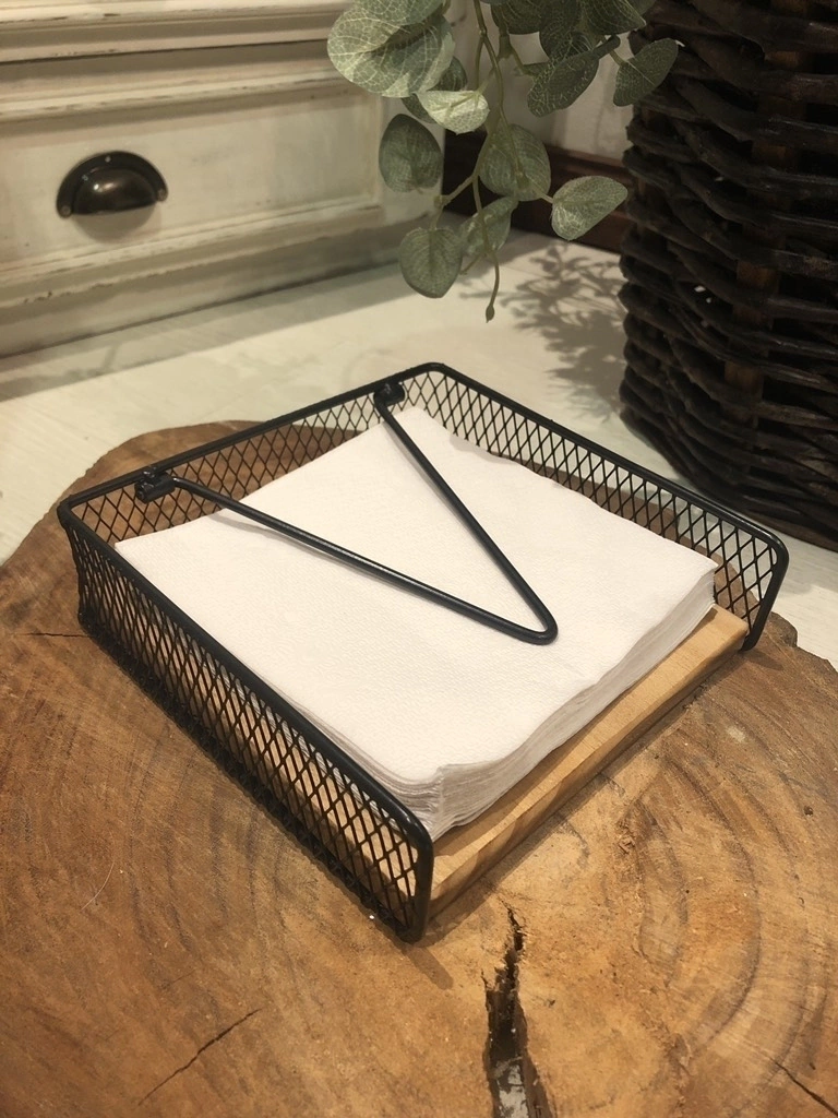 Porta Guardanapo de Papel - 17,5cmx17,5cm