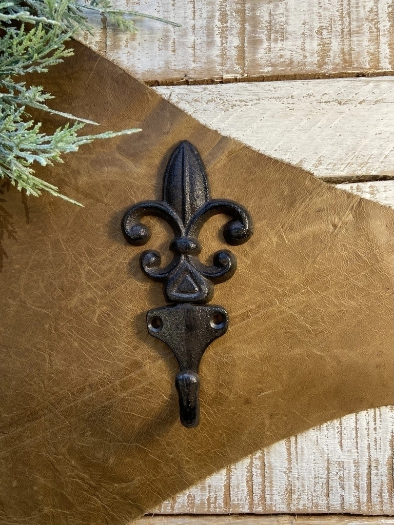 Gancho Flor de Lis - 14cm