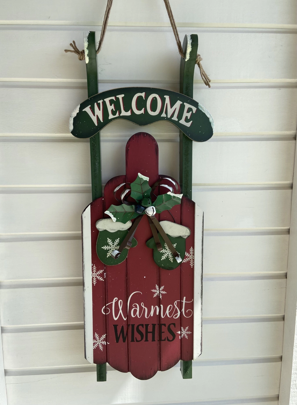 Trenó 64x6x28cm - Welcome