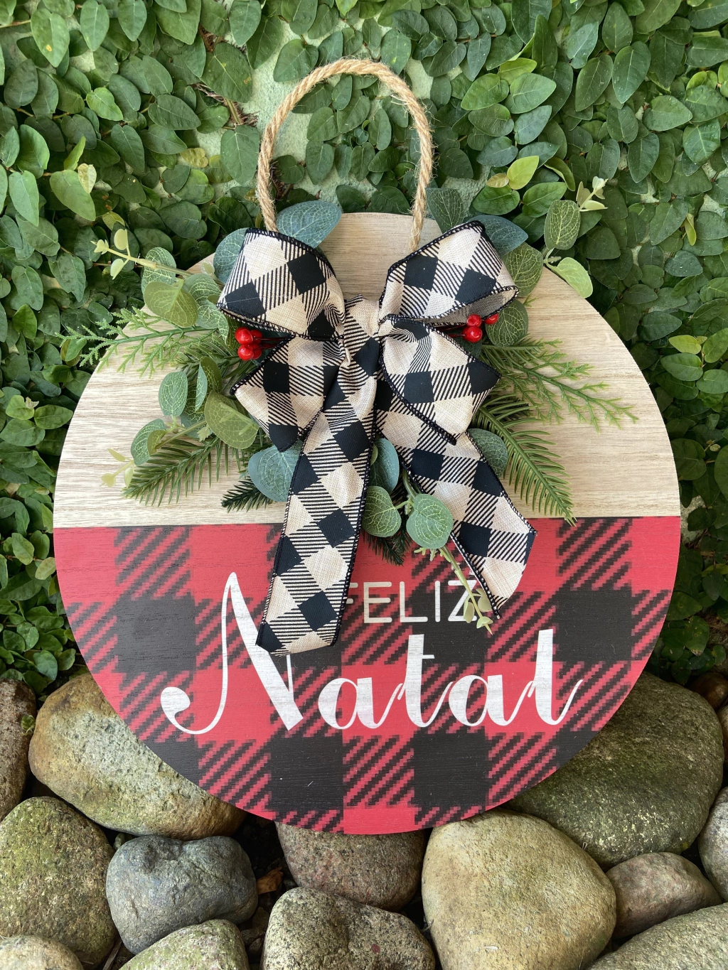 Arranjo Natalino 35cm - Vermelho