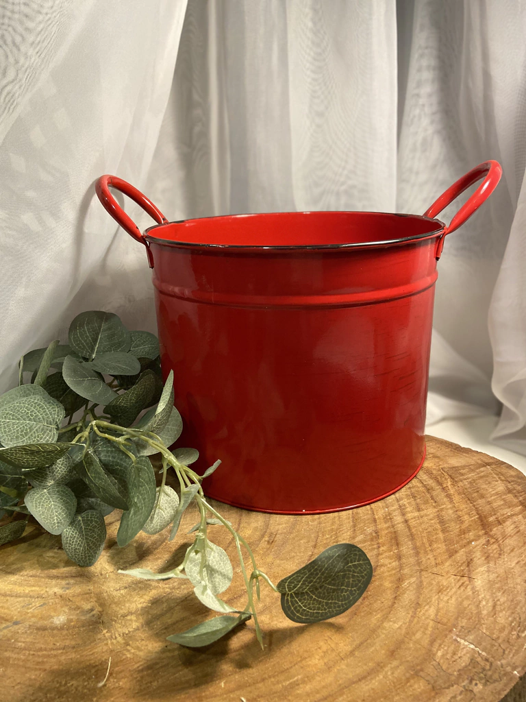 Cesto Lata Vermelha - G 20cm