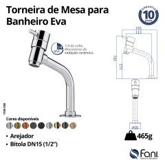 Torneira Para Banheiro Bica Baixa Eva Rose Gold Fani na internet