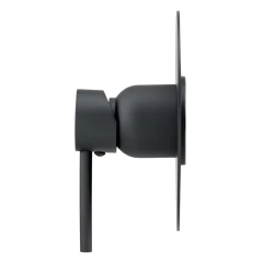 Acabamento Monocomando Chuveiro Slim Preto Fosco Fani na internet
