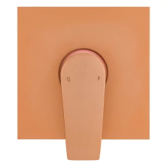 Acabamento Monocomando Chuveiro Bold Rose Gold Fani - comprar online