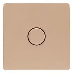 Acabamento Válvula Descarga Slim Plus Champanhe Fani - comprar online
