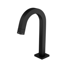 Torneira Para Banheiro Tube Bica Baixa Black Matte Deca - Vannkurs Metais