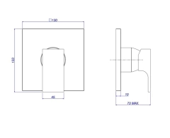 Imagem do Kit Chuveiro Acqua Plus e Acabamento Unic Corten Matte Deca