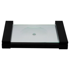 Saboneteira Parede Quartzo Preto Fosco Fani - comprar online