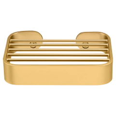 Saboneteira Parede Soft Gold Fani - comprar online