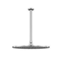 Chuveiro Teto Metal Atenas Tubo 30 Cm Cromado Fani