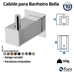 Cabide Bella Rose Gold Fani na internet