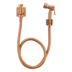 Ducha Higiênica Com Derivação Prima Rose Gold Fani - Vannkurs Metais