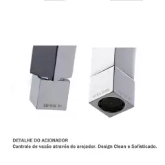 Torneira Para Banheiro Tube Bica Baixa Dark Antracite Deca - comprar online