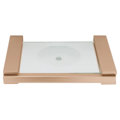 Saboneteira Parede Quartzo Champanhe Fani - comprar online