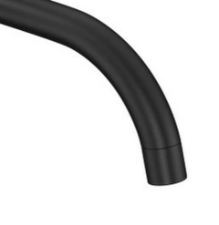 Misturador Banheiro Duna Clássica Parede Black Matte Deca
