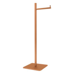Papeleira Piso Paris Simples Rose Gold Fani