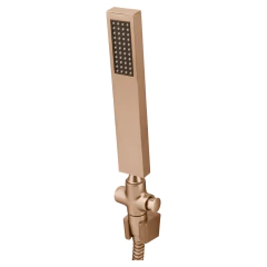 Chuveiro Parede Com Desviador Metal Platina Champanhe Fani - comprar online