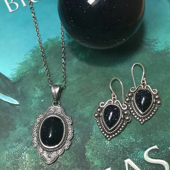 Par de Brincos Igraine Star (Pedra Estrela) - comprar online